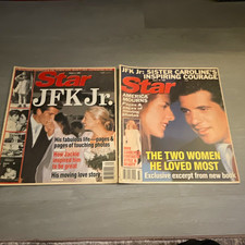 Star Magazine Aug 1999 Issue 41 Illustrated Celebrity JFK Jr. Cover picture