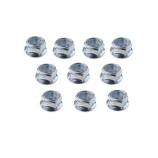 10 pcs M16*1.5 Flange Metal Lock Nut picture