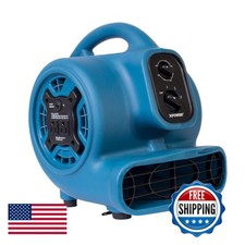 XPOWER P-230AT Mini Mighty 1/4 HP 925 CFM Centrifugal Air Mover Carpet Dryer picture