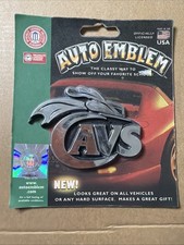 NCAA Chrome Vehicle Emblem 3x3 Inches Graphics UV Protected VA Cavs picture