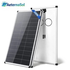 AeternaSol 2Pack 200W Solar Panel N-Type Mono PV Roof Home RV Off-Grid US Stock picture