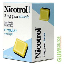 Nicotrol 2mg CLASSIC 12 boxes 1260 pieces Nicotine Quit Smoking Gum picture