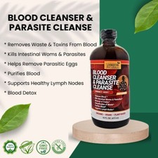 Organic BLOOD CLEANSER & PARASITE CLEANSE By Livingston Natural Herbal Labs picture