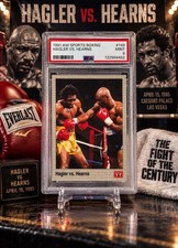 1991 All World Boxing - Thomas Hearns, Marvin Hagler #149 picture