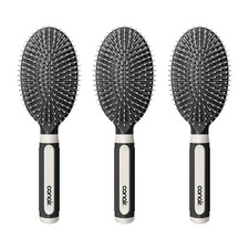 Salon Results 3-Pack Hair Brushes, Detangling Hair Brush for Men and Women, for picture