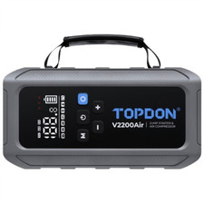 TOPDON USA V2200AIR 2-in-1 2200 Peak Amp Jump Starter and Tire Inflator picture