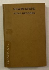 Vital Records of New Bedford, Mass. to the Year 1850, Vol. III, Deaths picture