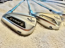 Mint$$Callaway Apex Ai200 7i-AW Dynamic Gold Mid S100 W Golf Pride TourWrap MId picture