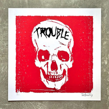 TIM ARMSTRONG. TIM TIMEBOMB. TROUBLE 2.0. ART PRINT ☠️ picture