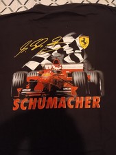 Michael Schumacher Team Ferarri racing shirt, large(NEW) picture