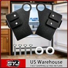 634166 Reinforced Lower Door Hinge Plate Repair Kit for NorCold RV Refrigerator picture