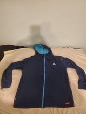 Kidrobot Mens XXL Blue Full Zip Long Sleeve Hoodie picture