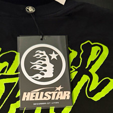 HELLSTAR Records Path To Paradise Graphic Tee Black/Green Men’s M picture