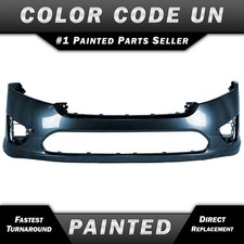 NEW Painted *UN Blue* Front Bumper Cover Replacement for 2010-2012 Ford Fusion picture