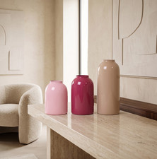 Modern Cylindrical Vase Set of 3 picture