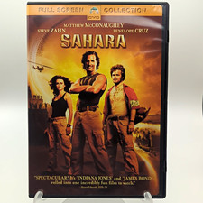 Paramount Pictures Sahara PG-13 DVD Full Screen (2005) 124 min McConaughey picture
