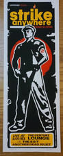 Strike Anywhere Concert Poster Providence RI 2003 by Pete Cardoso picture