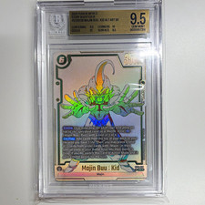 Bandai 2026 DBS Fusion World Majin Buu: Kid ST01-038 SR Alt Art Foil BGS 9.5 picture