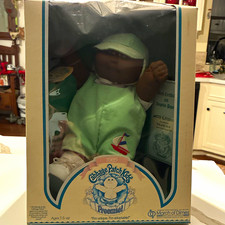 Cabbage Patch Kids NIB Preemie African American Doll in Transitional Box. picture