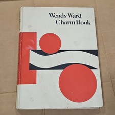 1972 Vintage Wendy Ward Charm Book School Manual Hard Cover Montgomery Ward picture