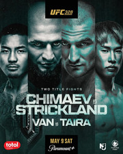 UFC 328 poster picture