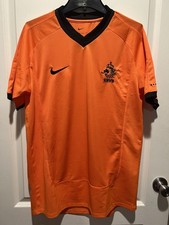 Nike KNVB Netherlands Orange Soccer Jersey Signed Kluivert #9 (No COA) picture