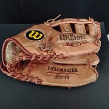 Vintage Wilson Fieldmaster A2640 Baseball Glove Shawon Dunston RHT Leather 10.5