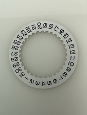 Genuine Rolex Date Indicator 3135-16200 White Date Disc Calendar Disc picture