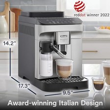 SILVER - DELONGHI DE'LONGHI MAGNIFICA EVO AUTOMATIC ESPRESSO & COFFEE MACHINE picture