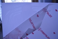 Smoked, Tinted, Black, White, Lexan Polycarbonate Sheet, Choose Size & Thickness picture