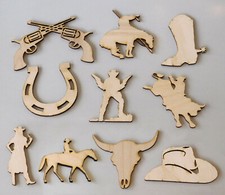 Wood Layout Templates - Western Set picture