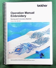 Brother Luminaire Innov-is XP3 Embroidery Manual: Full Color & Protective Covers picture