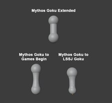 Mythos Anime Goku Conversion Neck Pegs - READ DESCRIPTION picture