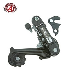 SunRace Branded Derailleur Rear 5 Speed 13-28T Direct/Bracket Long Cage Black. picture