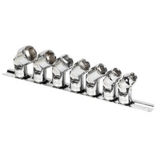 Powerbuilt 7 Piece 3/8 Inch Drive SAE Universal Socket Set - 642163 picture