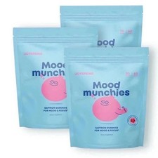 NEW 3PCS JoySpring Mood Munchies | Saffron Gummies for Mood & Focus Support picture