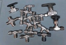 Swagelok Parker Whitey Crawford Tubing Fittings Valves Bodies Used Mixed Lot picture