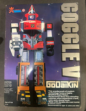 Bandai America Godaikin Goggle V Diecast Super Robot Toy Set #77126 picture