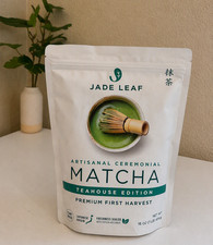 Jade Leaf Artisanal Ceremonial Matcha TEAHOUSE EDITION Premium First Harvest NEW picture