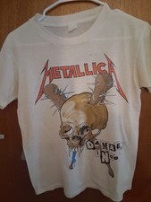 Metallica 1986 original T-Shirt: Master of Puppets  Damage Inc. TOUR ORIGINAL picture