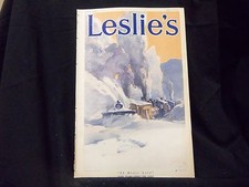 1913 JANUARY 16 LESLIE'S WEEKLY MAGAZINE - 24 HOURS LATE - ST 1218 picture