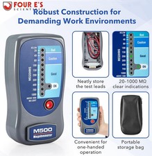 M500 Electronic Megohmmeter - Accurate Insulation Testing up to 1000 Megohms picture