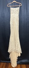RARE 2019 Mira Zwillinger Chez Wedding Dress Size 0 - Make Offer picture