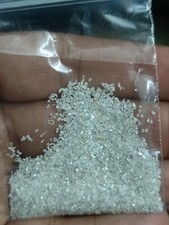 5.00+ Cts RAW NATURAL WHITE REAL DIAMOND DUST POWDER ROUGH LOT FOR RING picture