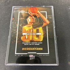 Topps Now 2023-24 Victor Wembanyama 50 Points Card #7 Boxed Lot of 20 Spurs picture