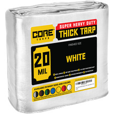 Core Tarps Extreme Heavy Duty Tarp 20 Mil Waterproof Tarpaulin Cover Resistant picture