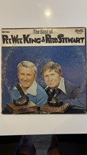 Pee Wee King & Redd Stewart Autographed LP Best Of 1975 Starday SD-965 Vinyl picture