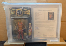 WWE 2009 JAKKS CLASSIC SUPERSTARS Signed Auto HULK HOGAN Exclusive CAS 80 JSA picture