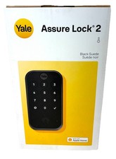 Yale Assure Lock 2 Smart Deadbolt Keypad Bluetooth In Black Suede YRD410-BLE-BSP picture