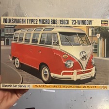 HASEGAWA 21210 VOLKSWAGEN 1963 TYPE 2 MICRO BUS MODEL KIT-NIB-1:24 SCALE picture